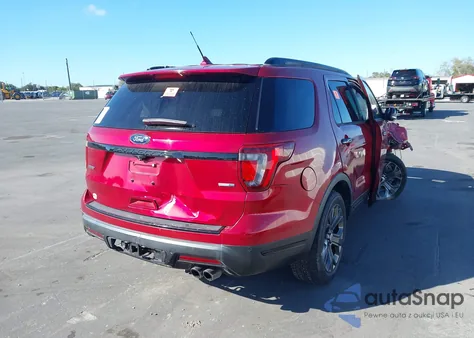 2018 Ford Explorer Sport from USA, damaged, VIN 1FM5K8GT6JGA52266